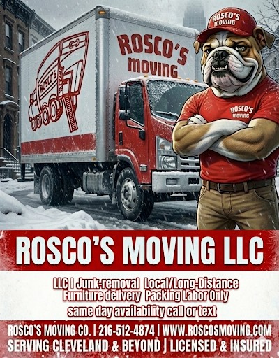 Rosco's Moving Bulldog Mascot